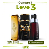 Kit 3 Perfumes  - Malbec , 1 Million e ASAD (100ml cada) - [QUEIMA DE ESTOQUE]